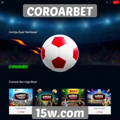 Análise das principais funcionalidades do site COROARBET
